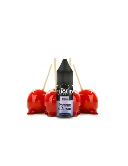Pomme d'amour 0mg 50/50 10ml - Eliquid France