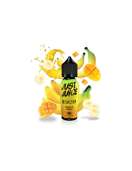 Prefilled Just Juice Banana Mango 20mg 60ml Nic Salt E-liquids