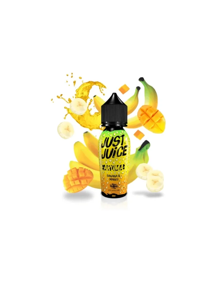 Prefilled Just Juice Banana Mango 20mg 60ml Nic Salt E-liquids