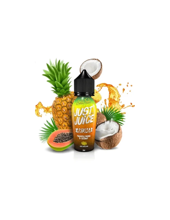 Prefilled Just Juice Exotic Fruits Papaya Pineapple Coconut 20mg 60ml Nic Salt E-liquids