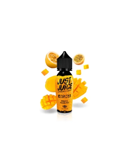 Prefilled Just Juice Mango and Passion Fruit 20mg 60ml Nic Salt E-liquids