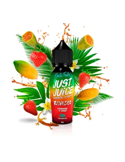 Prefilled Just Juice Strawberry and Curuba 20mg 60ml Nic Salt E-liquids