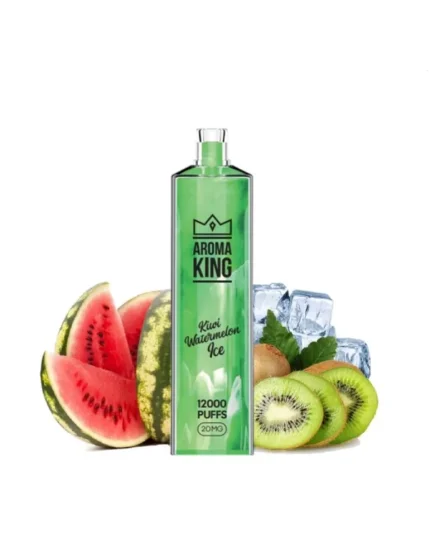 Puff Gem 12000 puffs Kiwi Watermelon Ice 20mg - Aroma King Disposable Vape