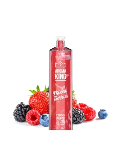Puff Gem 12000 puffs Mixed Berry 20mg - Aroma King Disposable Vape