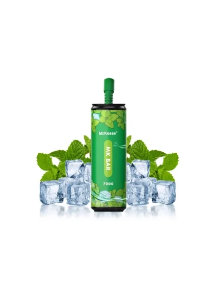 Puff MK Bar 7000 puffs 20mg Fresh Mint - McKeese Disposable Vape