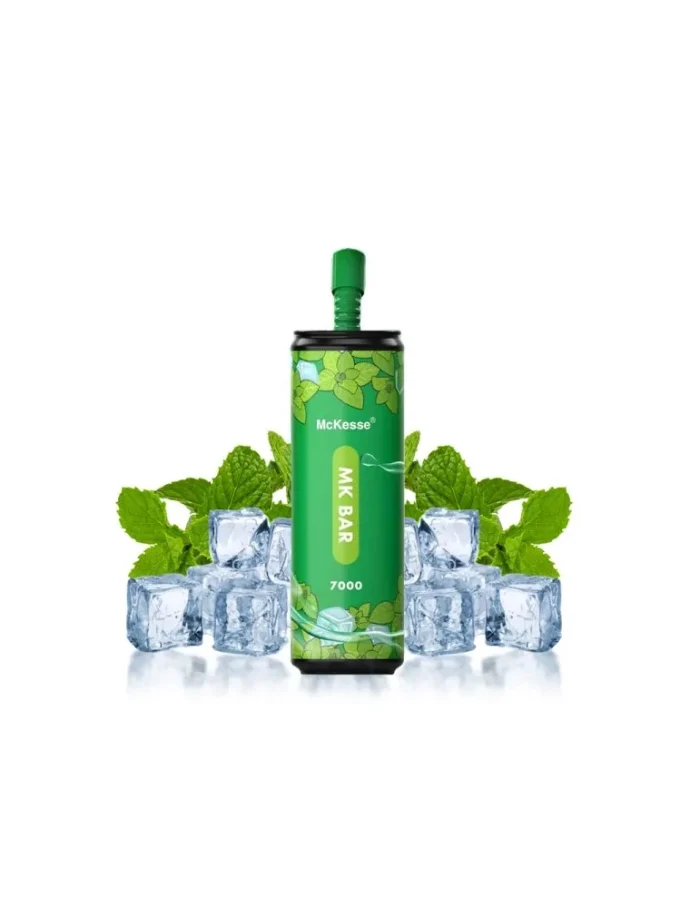 Puff MK Bar 7000 puffs 20mg Fresh Mint - McKeese Disposable Vape