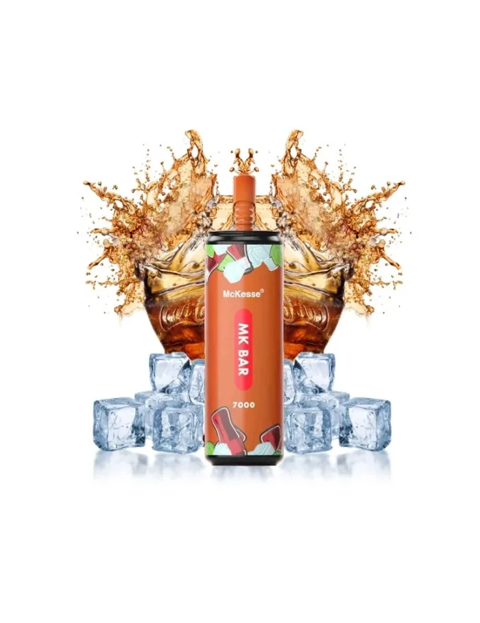 Puff MK Bar 7000puffs 20mg Frozen Cola - McKeese Disposable Vape