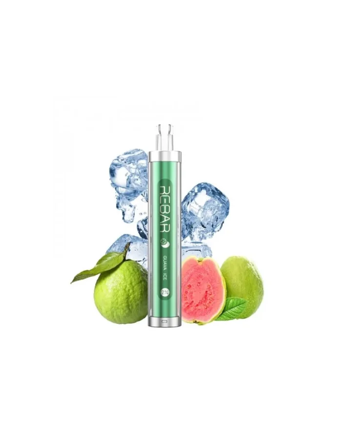 Puff Young P2 Guava Ice 20mg 600puffs mesh coil - Rebar by Lost Vape