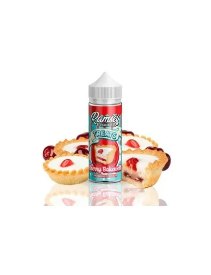 Ramsey E Liquids Treats Cherry Bakewell 100ml 0mg (shortfill) 70/30