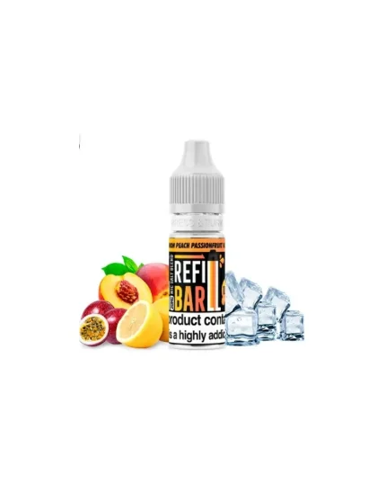 Refill Bar Salts Lemon Peach Passionfruit Ice 10ml 20mg