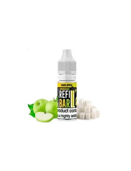 Refill Bar Salts Sour Apple 10ml 20mg
