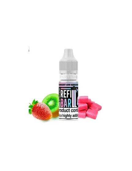 Refill Bar Salts Strawberry Kiwi Bubblegum 10ml 20mg