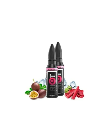 Riot Squad Deluxe Passionfruit Rhubarb 50ml (Pack 2) 70/30