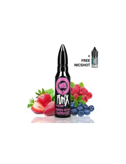 Riot Squad Punx Strawberry Raspberry & Blueberry 50ml 70/30