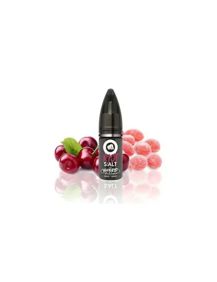 Riot Squad Salt Cherry Fizzle 10ml 10mg 50/50