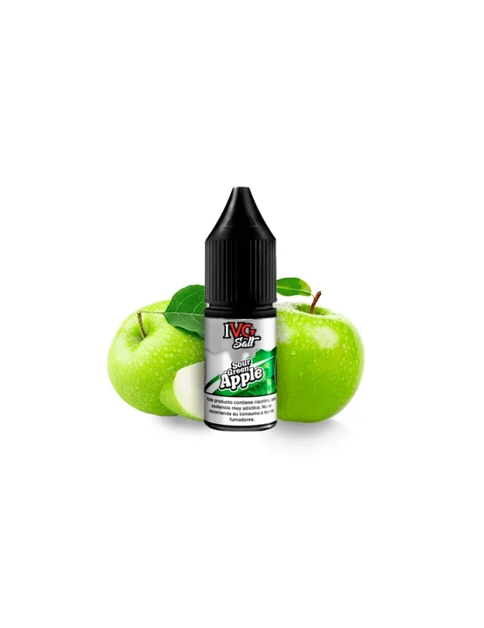 Sour Green Apple IVG NicSalt 10ml 10mg 50/50 Nicotine Salt E-liquid