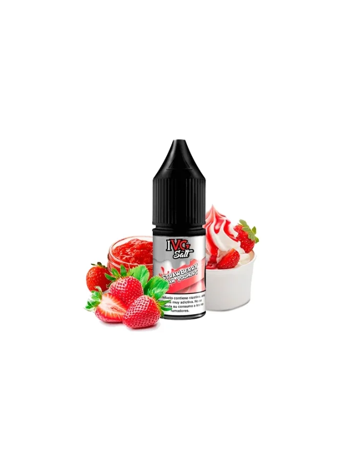 Strawberry Jam Yoghurt IVG NicSalt 10ml 20mg 50/50 Nicotine Salt E-liquid