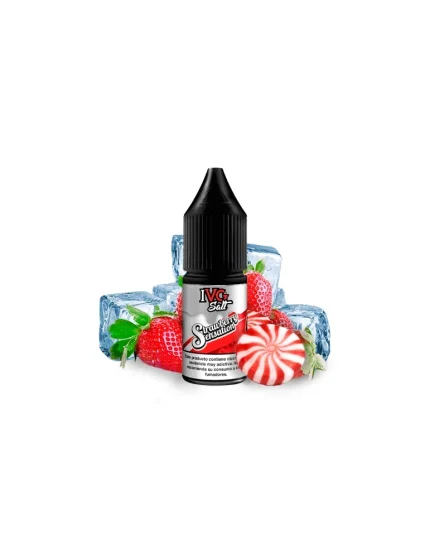 STRAWBERRY SENSATION IVG NicSalt 10ml 20mg 50/50 Nicotine Salt E-liquid