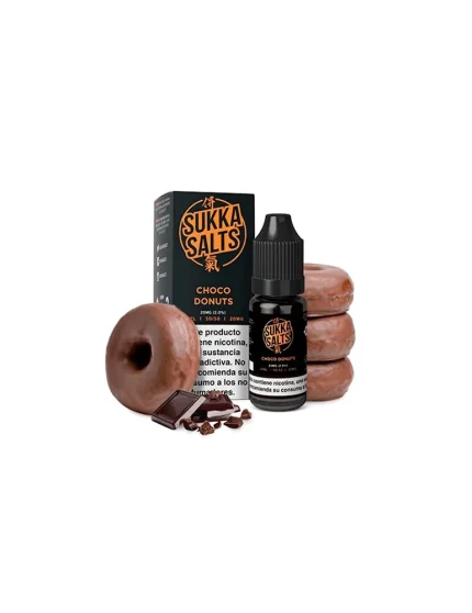 Sukka Black NicSalt Choco Donuts 10mg 10ml E liquid