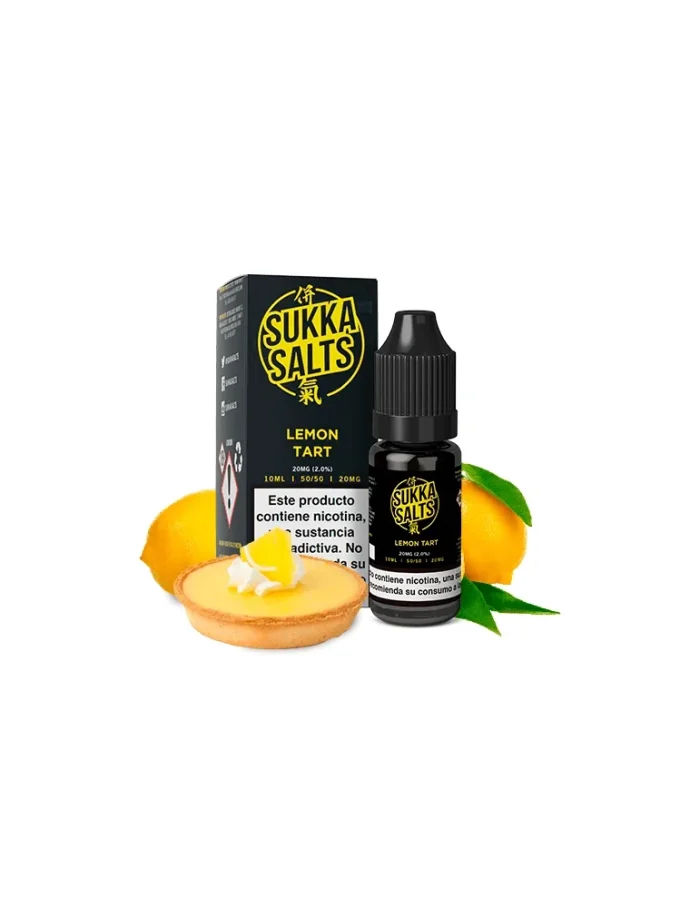 Sukka Black NicSalt Lemon Tart 10mg 10ml E liquid