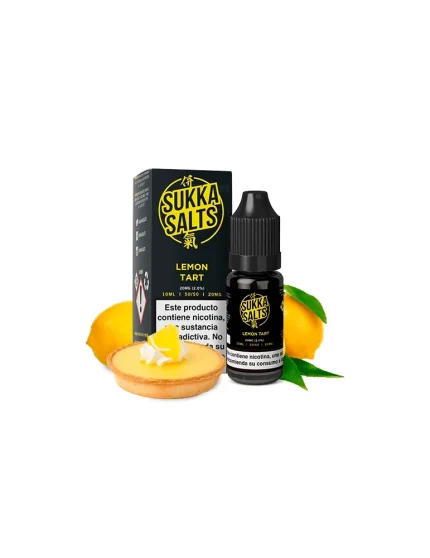 Sukka Black NicSalt Lemon Tart 10mg 10ml E liquid