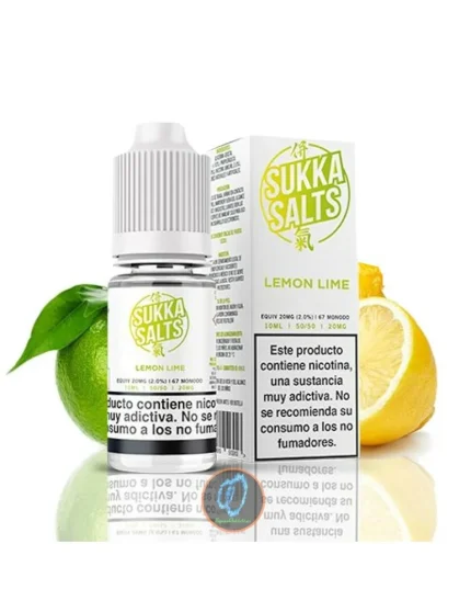 Sukka Salts Lemon Lime 10ml 20mg 50/50