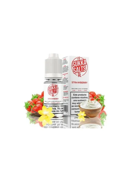 Sukka Salts Strawberry 10ml 10mg 50/50