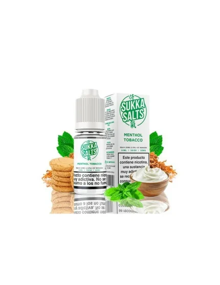 Sukka Salts Tobacco Menthol 10ml 20mg 50/50