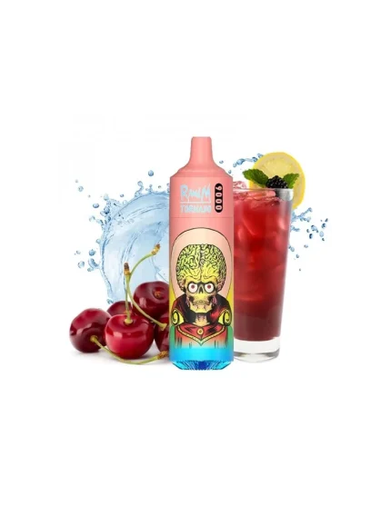 Tornado 9000 puffs Fizzy Cherry 20mg - Fumot