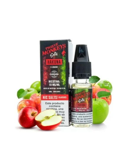 Twelve Monkeys NicSalt Hakuna 10mg 10ml EXPIRED BY 25.06.23.
