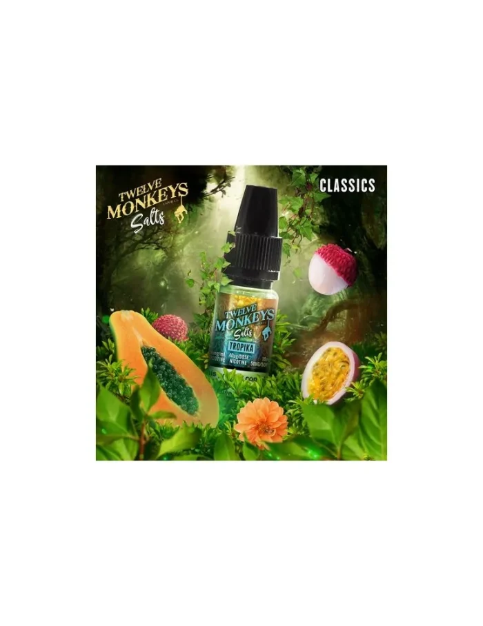 Twelve Monkeys NicSalt Tropica 10mg 10ml EXPIRED BY 25.06.23.