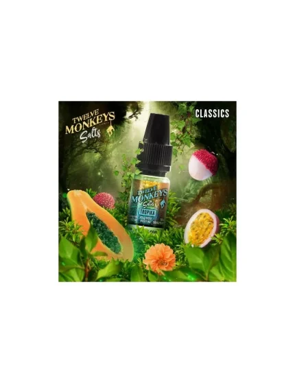 Twelve Monkeys NicSalt Tropica 10mg 10ml EXPIRED BY 25.06.23.