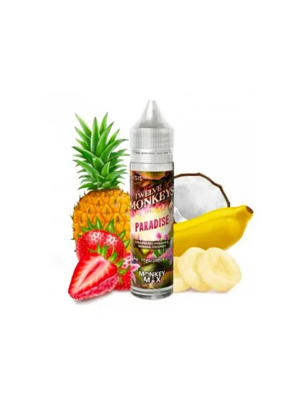 Twelve Monkeys Paradise 20mg 60ml Vape E Liquid