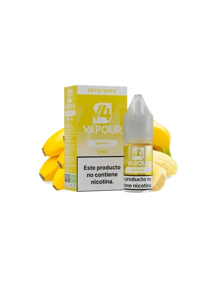 V4 Vapour Banana 10ml 0mg E-liquid