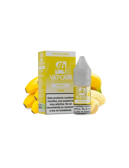 V4 Vapour Banana 10ml 12mg E-liquid
