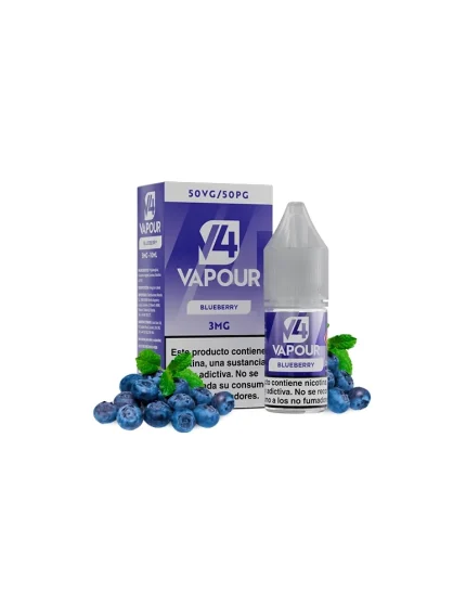 V4 Vapour Blueberry 10ml 3mg E-liquid
