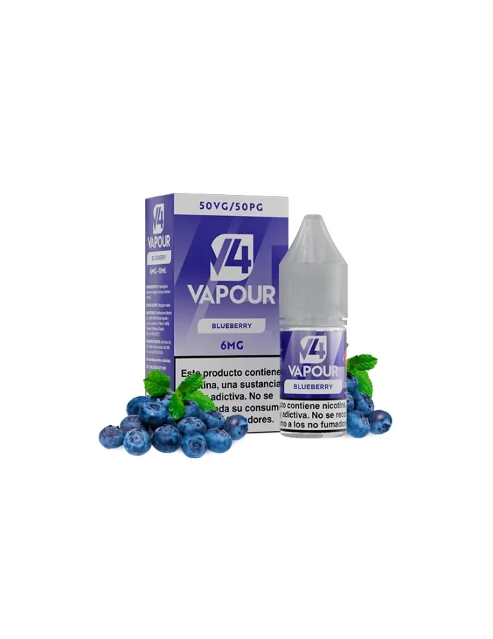 V4 Vapour Blueberry 10ml 6mg E-liquid