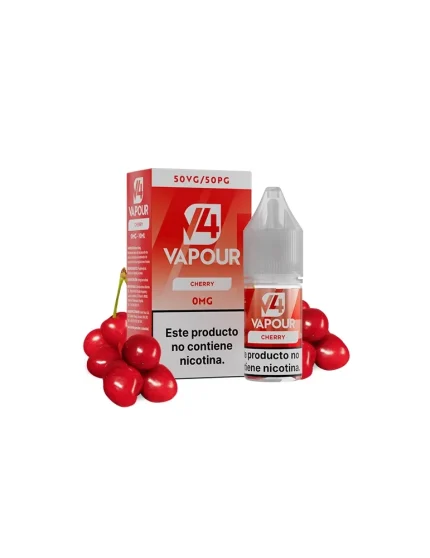 V4 Vapour Cherry 10ml 0mg E-liquid
