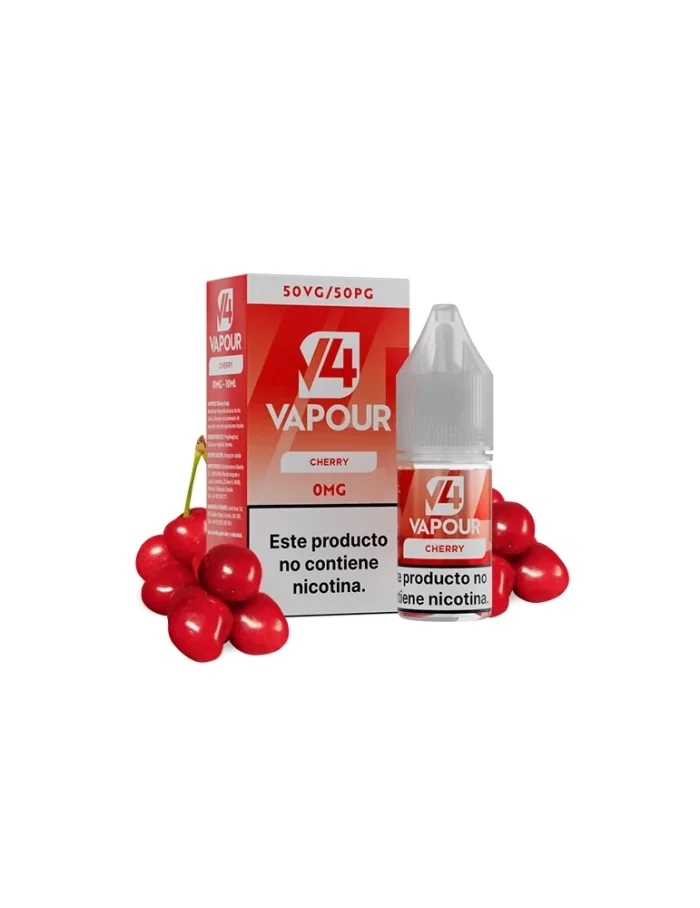 V4 Vapour Cherry 10ml 0mg E-liquid
