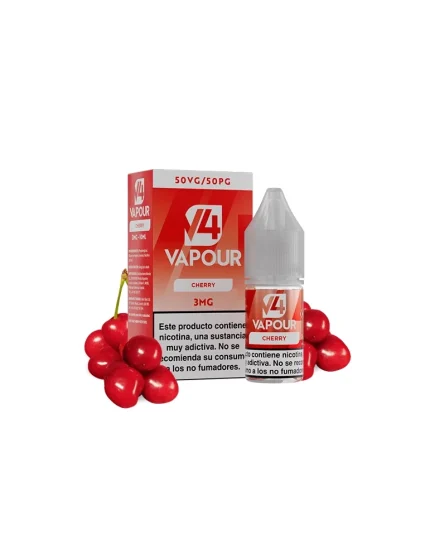 V4 Vapour Cherry 10ml 3mg E-liquid