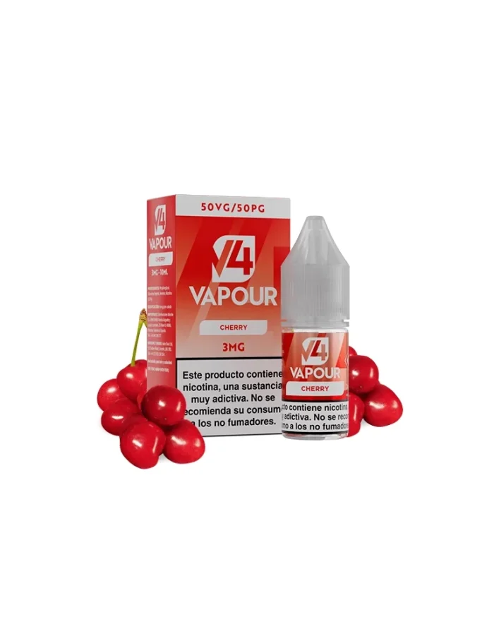 V4 Vapour Cherry 10ml 3mg E-liquid