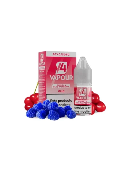 V4 Vapour Cherry Blue Raspberry 10ml 0mg E-liquid