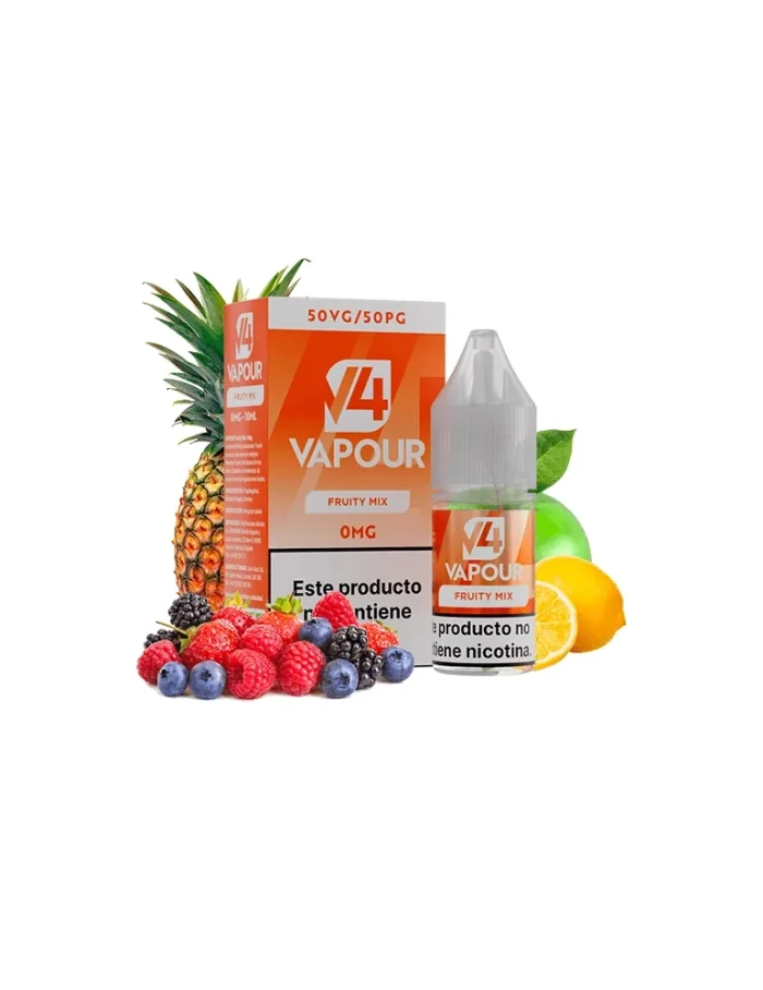 V4 Vapour Fruity Mix 10ml 0mg E-liquid