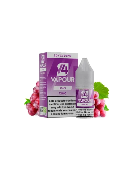 V4 Vapour Grape 10ml 12mg E-liquid