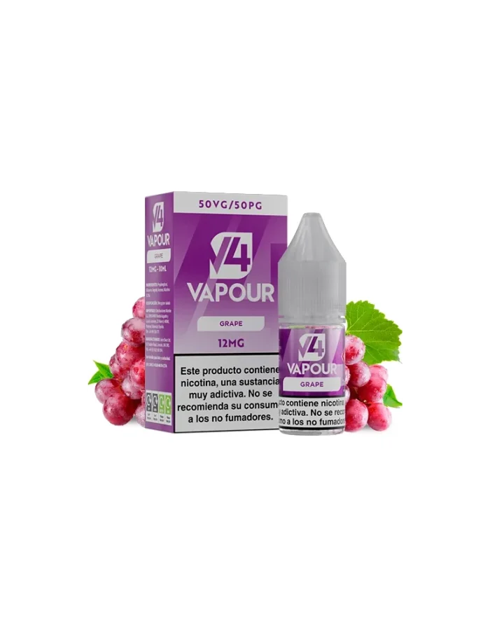 V4 Vapour Grape 10ml 12mg E-liquid