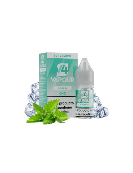 V4 Vapour Menthol 10ml 0mg E-liquid