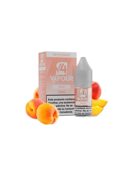 V4 Vapour Peach 10ml 12mg E-liquid