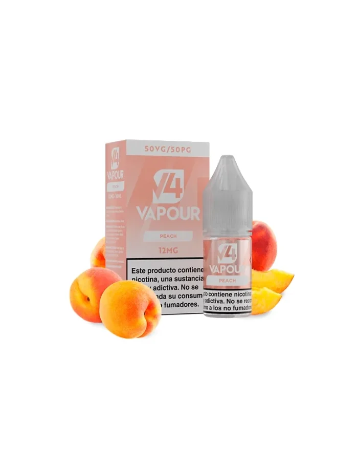 V4 Vapour Peach 10ml 12mg E-liquid