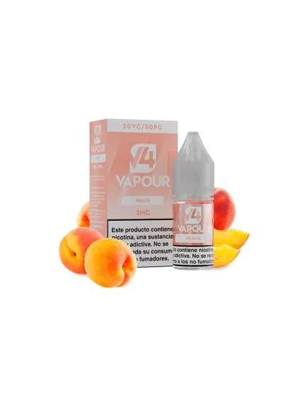 V4 Vapour Peach 10ml 3mg E-liquid