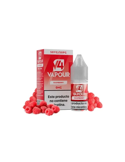 V4 Vapour Raspberry 10ml 0mg E-liquid